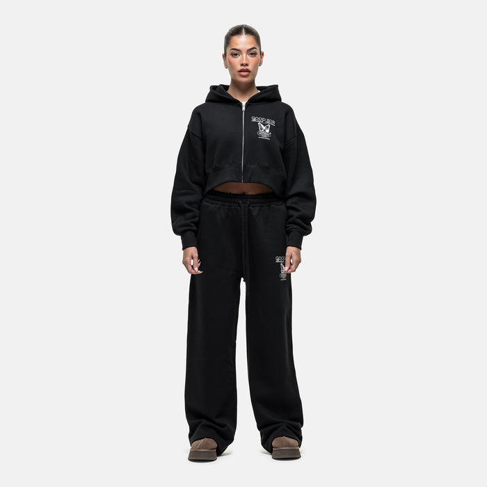 Good For Nothing Atelier Butterfly Black Sweatpants