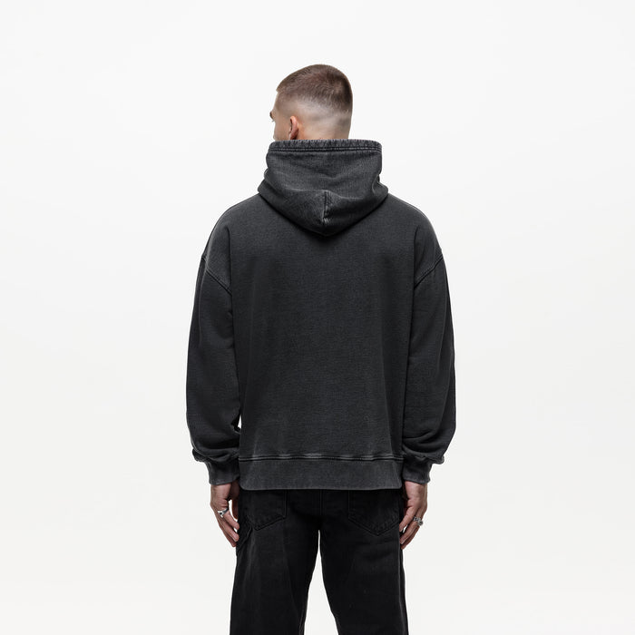 Good For Nothing Born Different Washed Black Hoodie