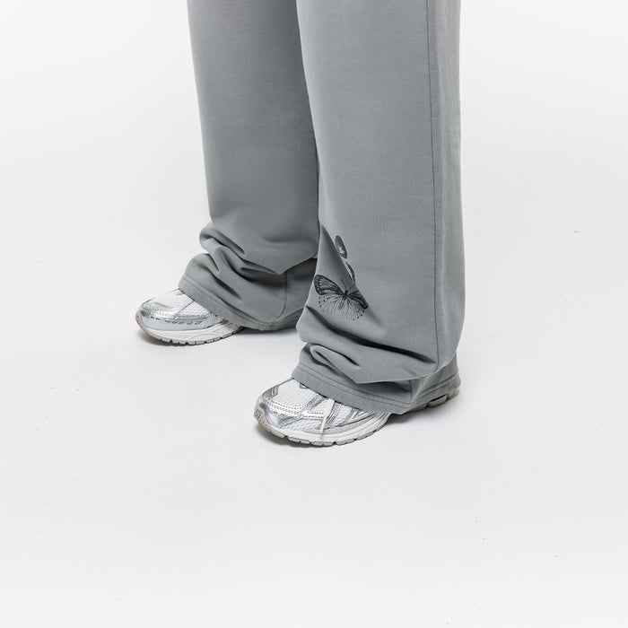 Good For Nothing Butterfly Fade Grey Sweatpants (Final Sale)