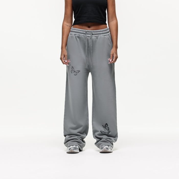 good for nothing Butterfly Fade Grey Sweatpants (Final Sale)