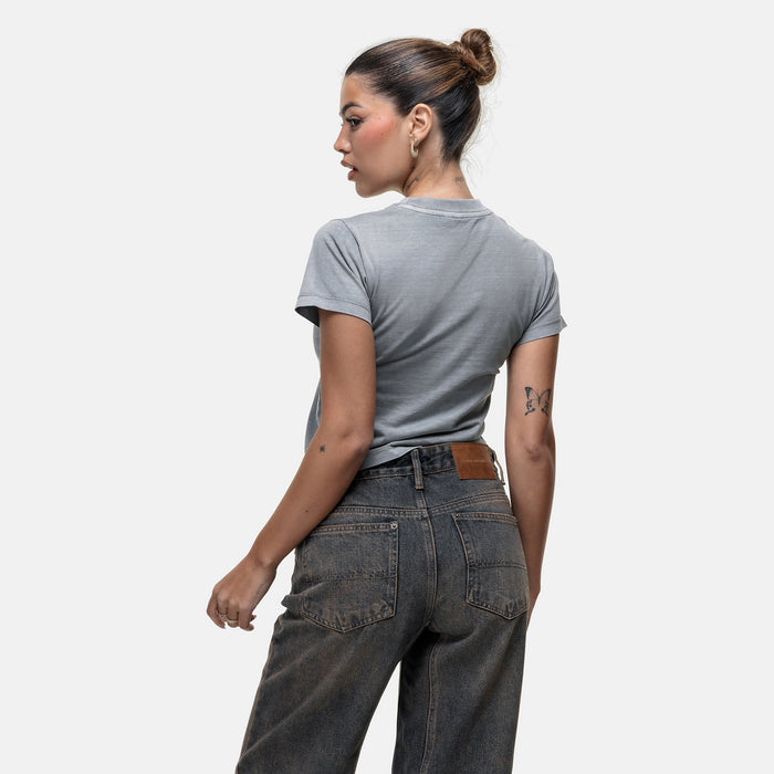 Good For Nothing California Washed Grey Baby T-shirt