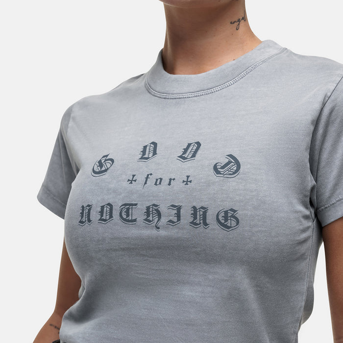 Good For Nothing California Washed Grey Baby T-shirt
