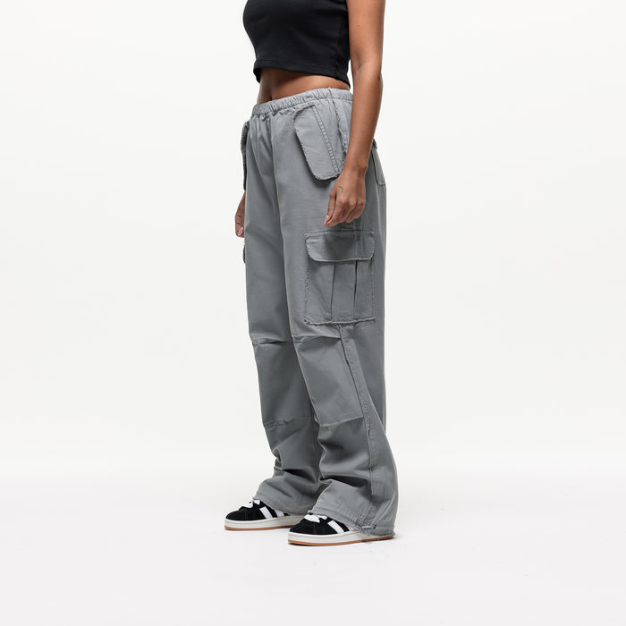 Good For Nothing Distressed Sage Cargo Pants (Final Sale)