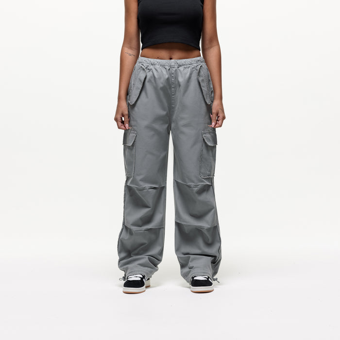 good for nothing Distressed Sage Cargo Pants (Final Sale)