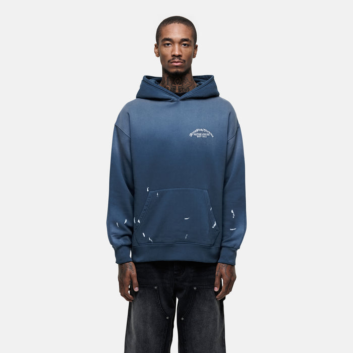 good for nothing Abrade Gradient Blue Hoodie