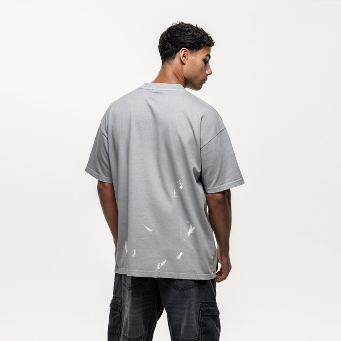 Good For Nothing Abrade Grey Sprayed T-shirt