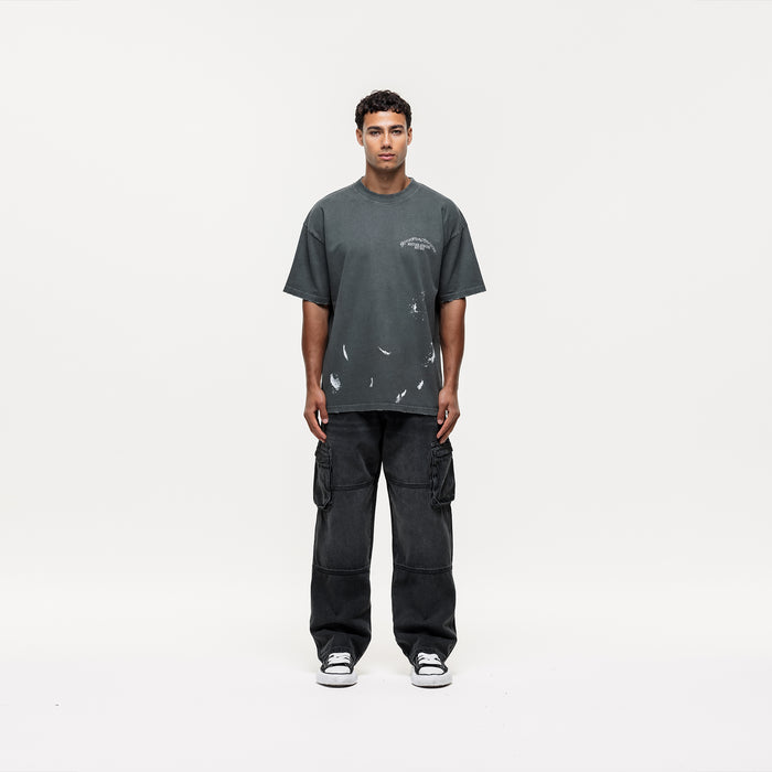 Good For Nothing Abrade Gunmetal Sprayed T-shirt