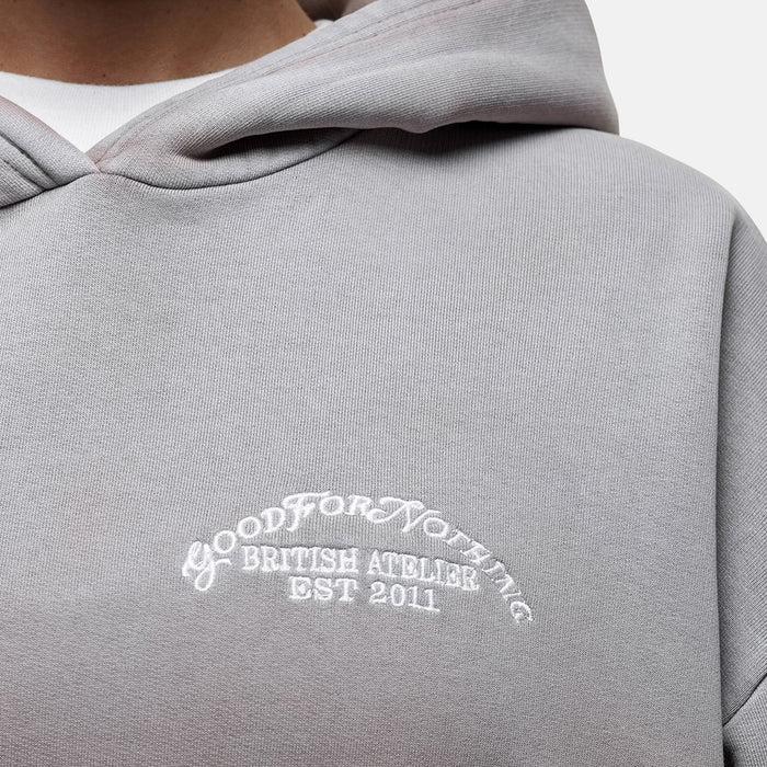 Good For Nothing Abrade Taupe Sprayed Hoodie