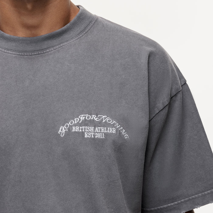 Good For Nothing Abrade Taupe Sprayed T-shirt