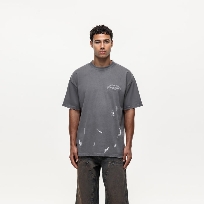 good for nothing Abrade Taupe Sprayed T-shirt