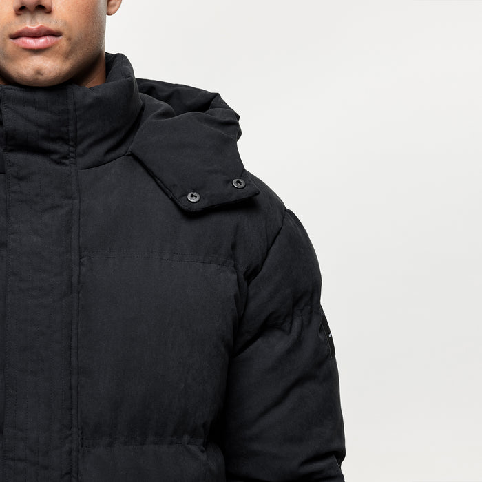 good For Nothing Adapt Black Puffer Coat