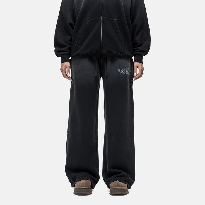 good for nothing Alaska Black Sweatpants
