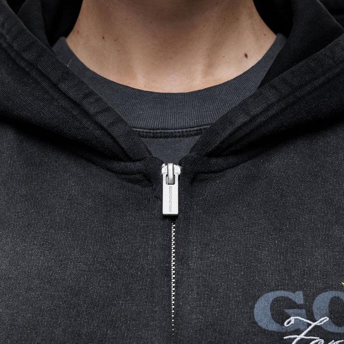 Good For Nothing Alaska Black Zip Hoodie