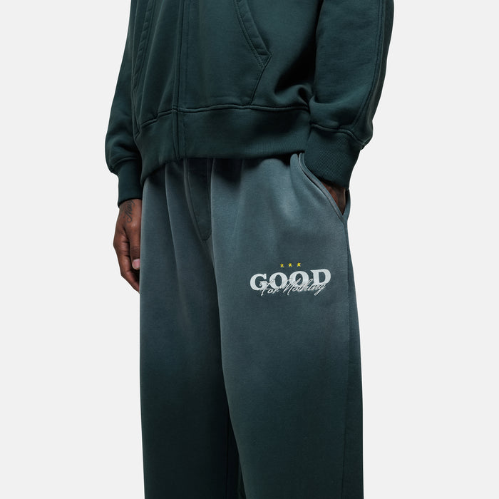 Good For Nothing Alaska Gradient Green Sweatpants