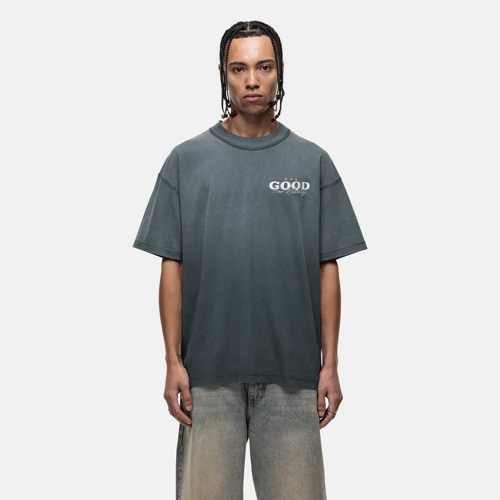 good for nothing Alaska Gradient Green T-shirt