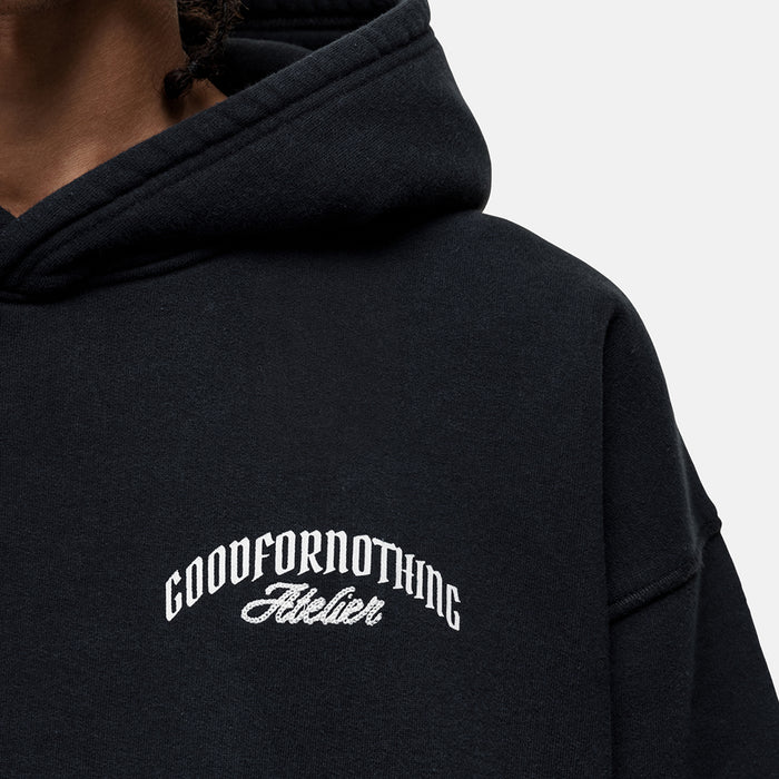 Good For Nothing Antiquity Black Hoodie