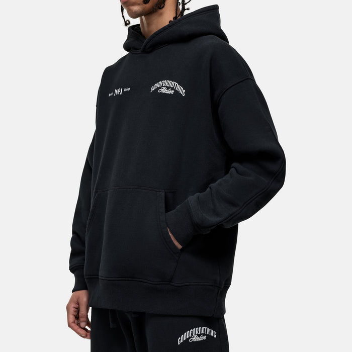 Good For Nothing Antiquity Black Hoodie