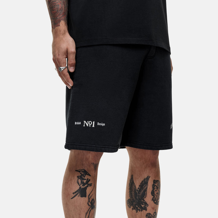Good For Nothing Antiquity Black Shorts