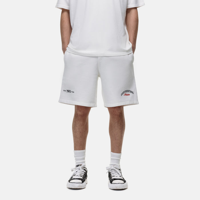 good for nothing Antiquity Off White Shorts