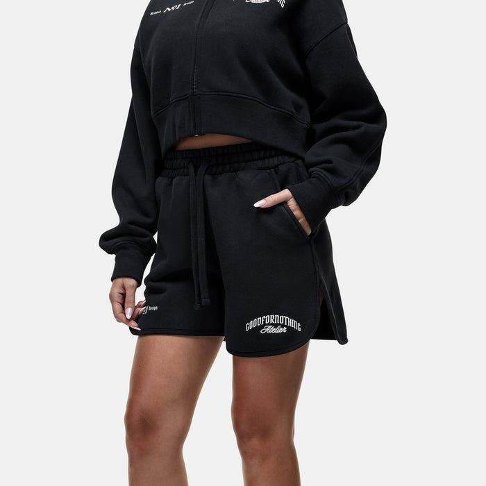 Good For Nothing Antiquity Washed Black Shorts