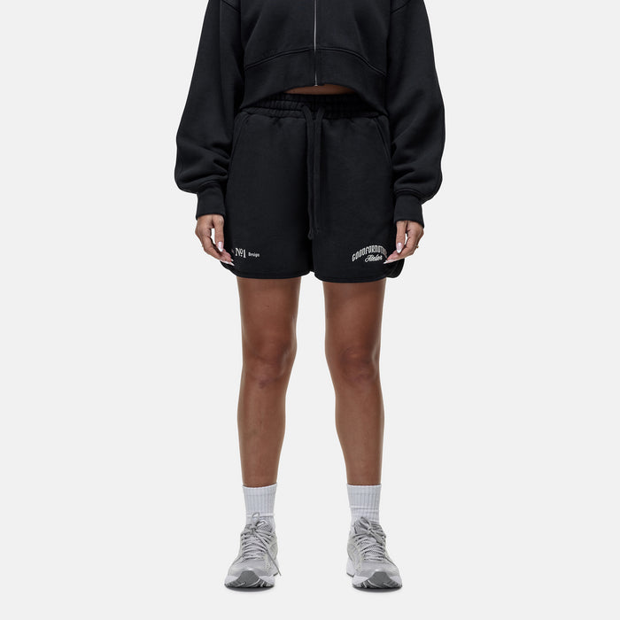 good for nothing Antiquity Washed Black Shorts