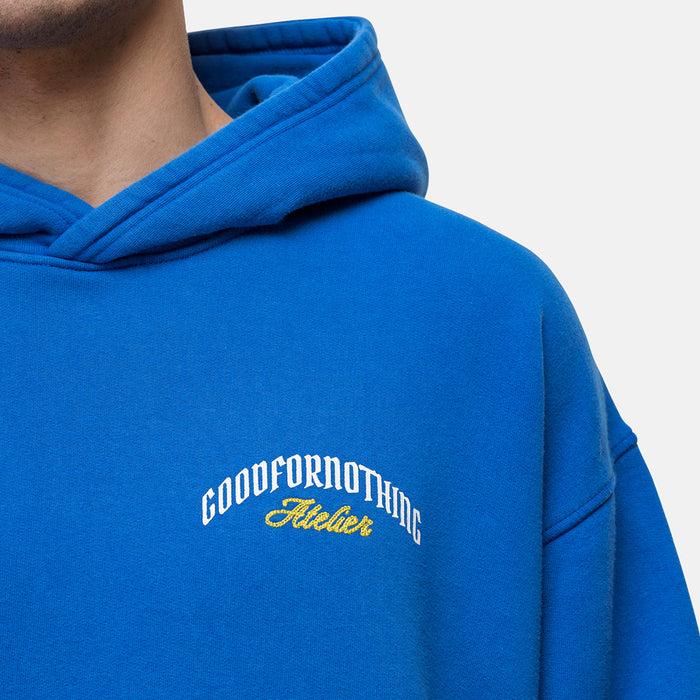 Good For Nothing Antiquity Washed Blue Hoodie