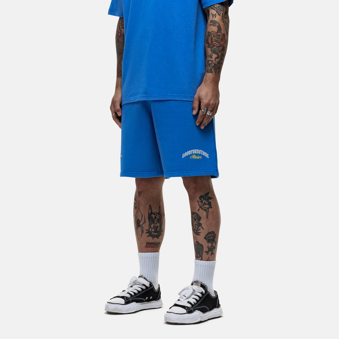 Good For Nothing Antiquity Washed Blue Shorts