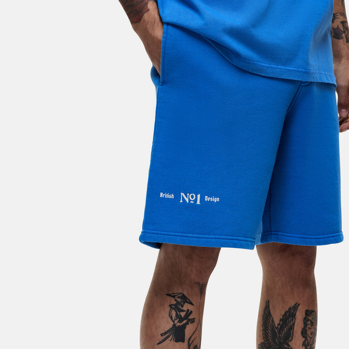 Good For Nothing Antiquity Washed Blue Shorts