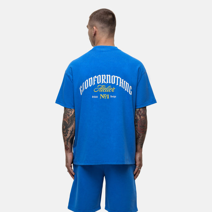 Good For Nothing Antiquity Washed Blue T-shirt
