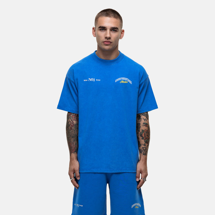 good for nothing Antiquity Washed Blue T-shirt