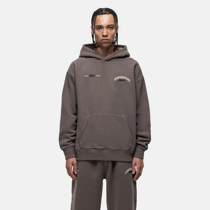 good for nothing Antiquity Washed Taupe Hoodie