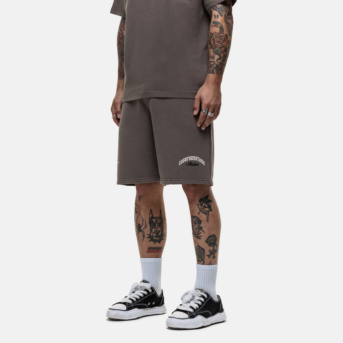 Good For Nothing Antiquity Washed Taupe Shorts