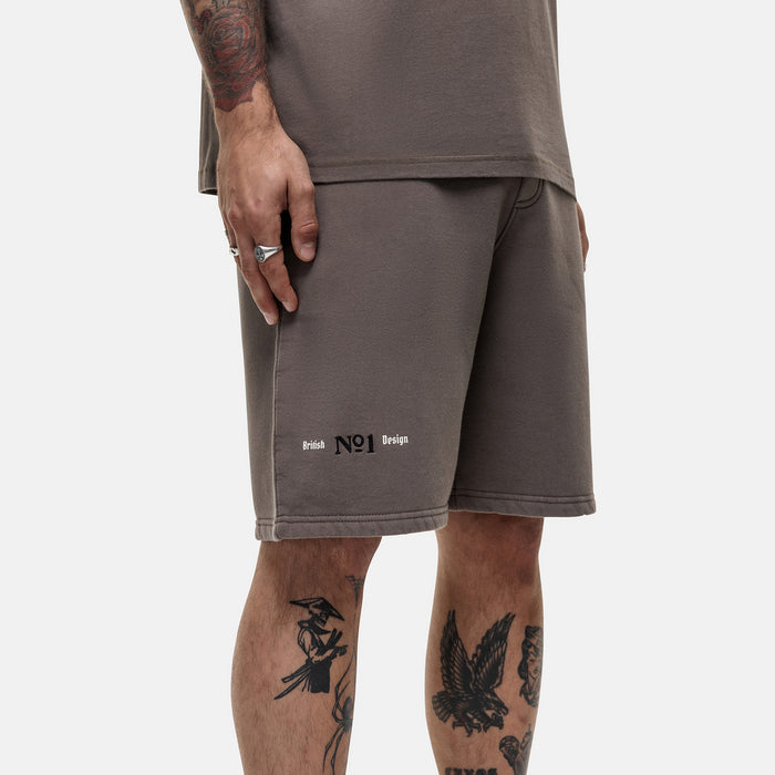 Good For Nothing Antiquity Washed Taupe Shorts