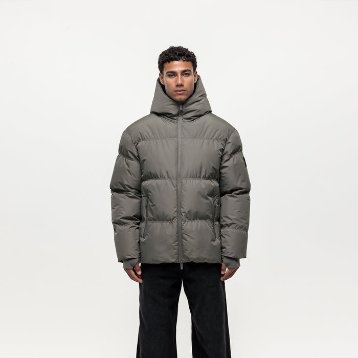 good for nothing Arctic Olive Puffer Jacket