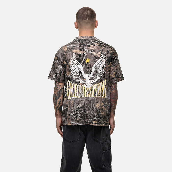 good for nothing Arizona Woodland Camo T-shirt