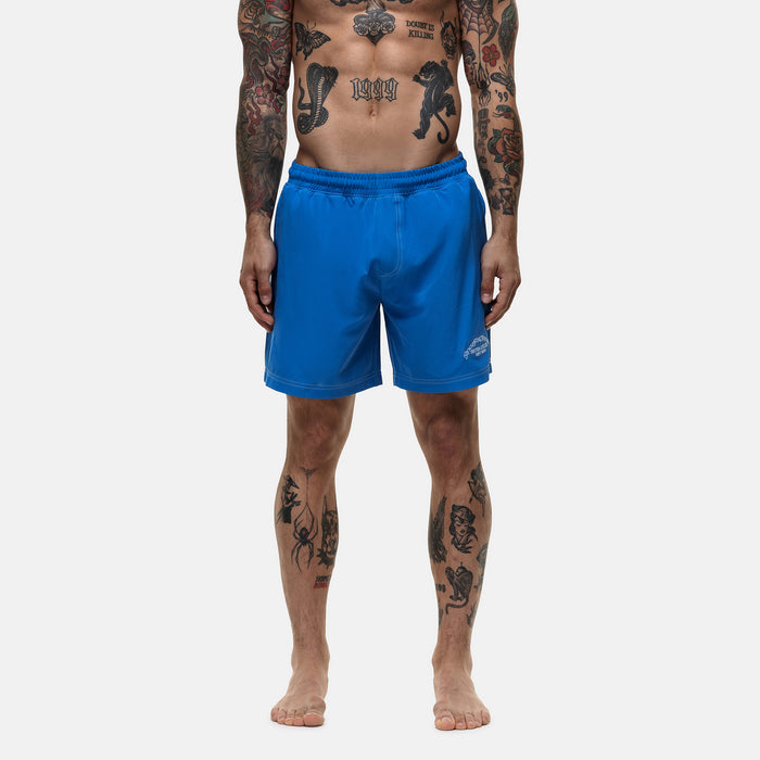 good for nothing Atelier Blue Swim Shorts