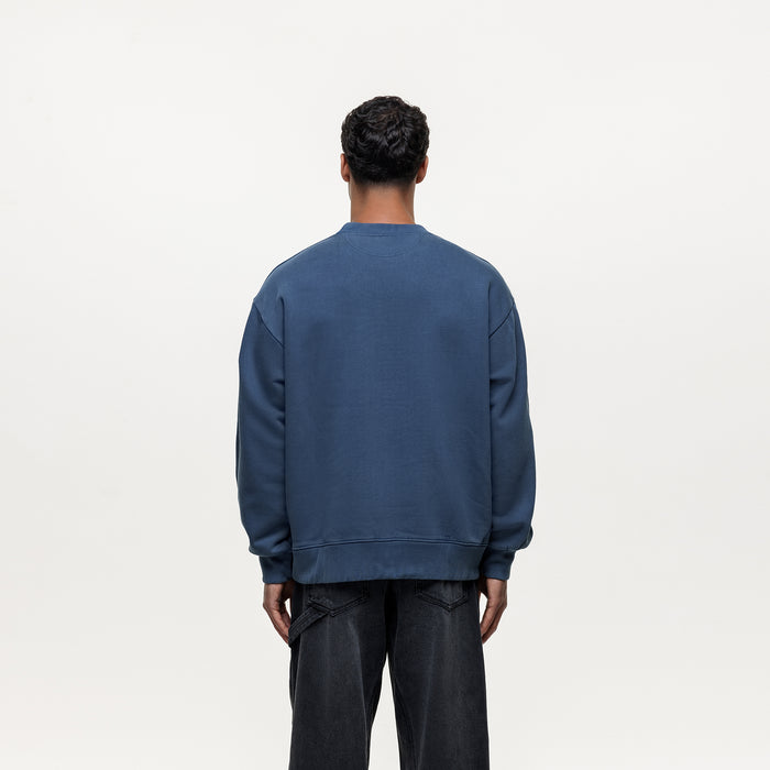 Good For Nothing Atelier Navy Washed Sweatshirt