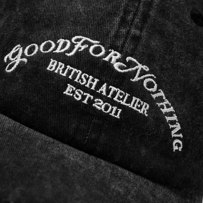 Good For Nothing Atelier Washed Black Cap