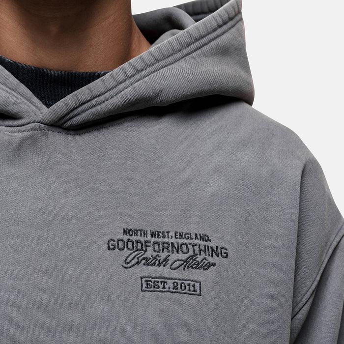 Good For Nothing Atelier Washed Grey Hoodie