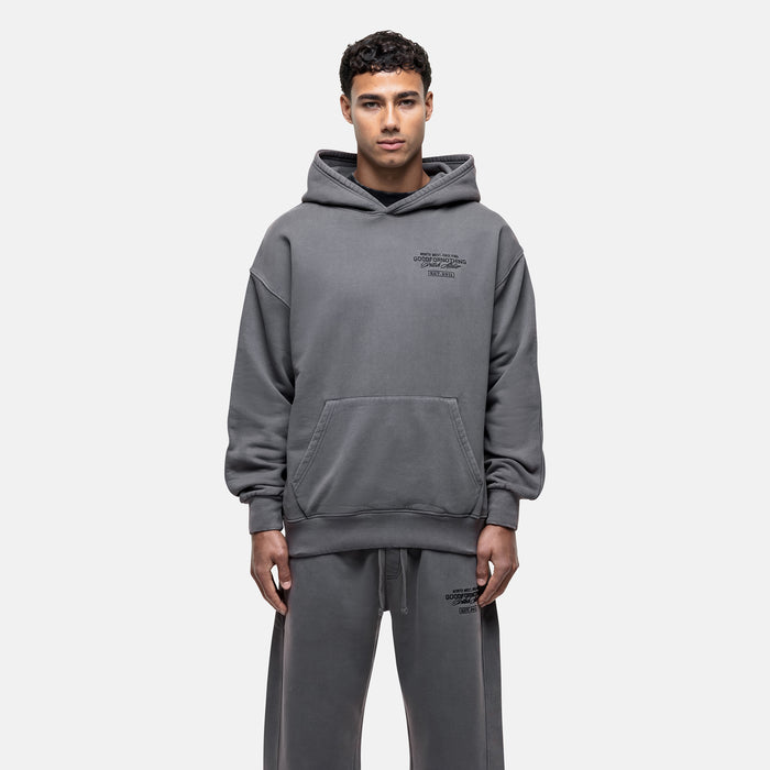good for nothing Atelier Washed Grey Hoodie