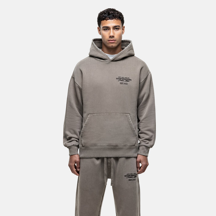 good for nothing Atelier Washed Taupe Hoodie