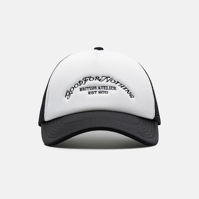 Good For Nothing Atelier White Mesh Cap