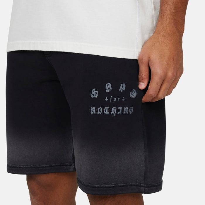 Good For Nothing California Washed Black Shorts
