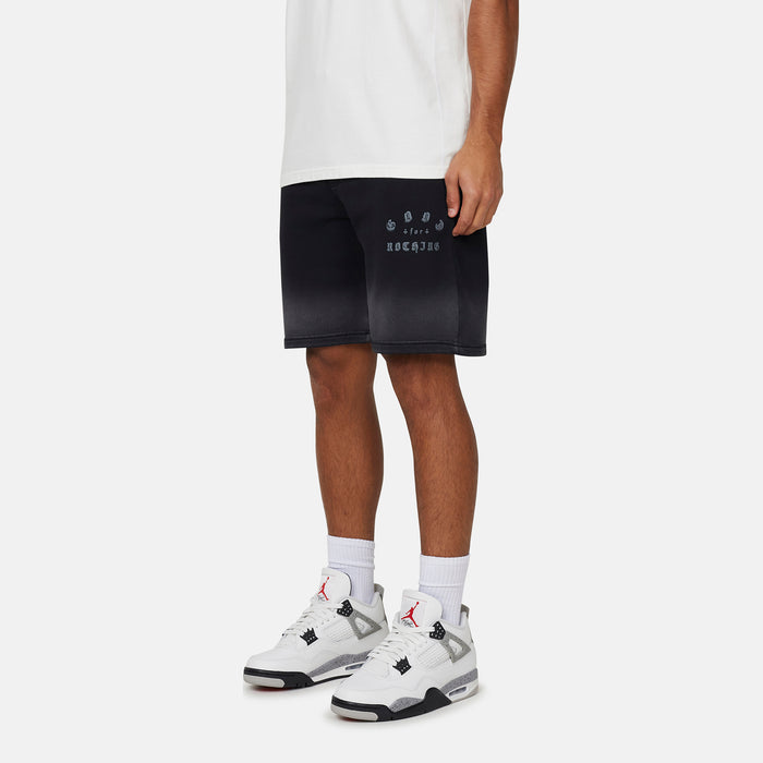 Good For Nothing California Washed Black Shorts