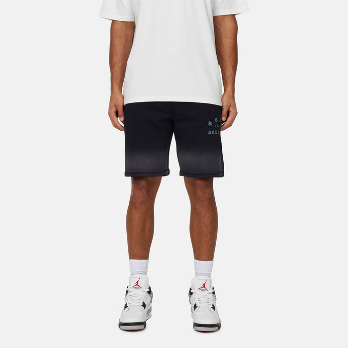 good for nothing California Washed Black Shorts