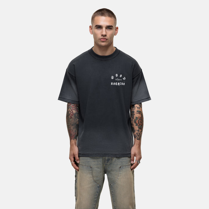 good for nothing California Washed Black T-shirt