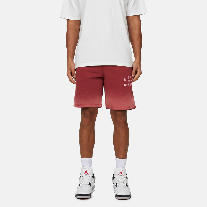 good for nothing California Washed Red Shorts