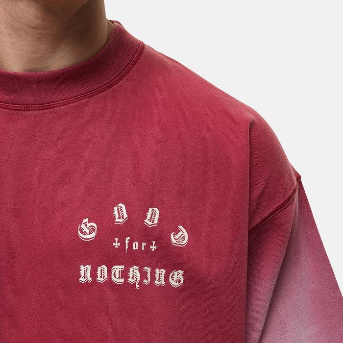 Good For Nothing California Washed Red T-shirt