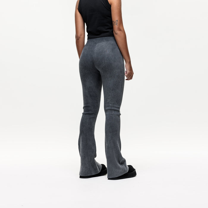 Good For Nothing Contour Acid Wash Black Legging