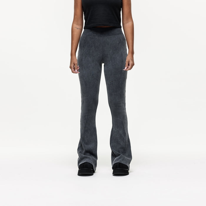 good for nothing Contour Acid Wash Black Legging